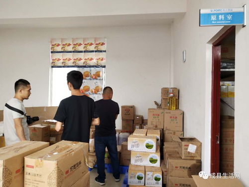 近日,陇南生活网团队观摩成县优点食品厂